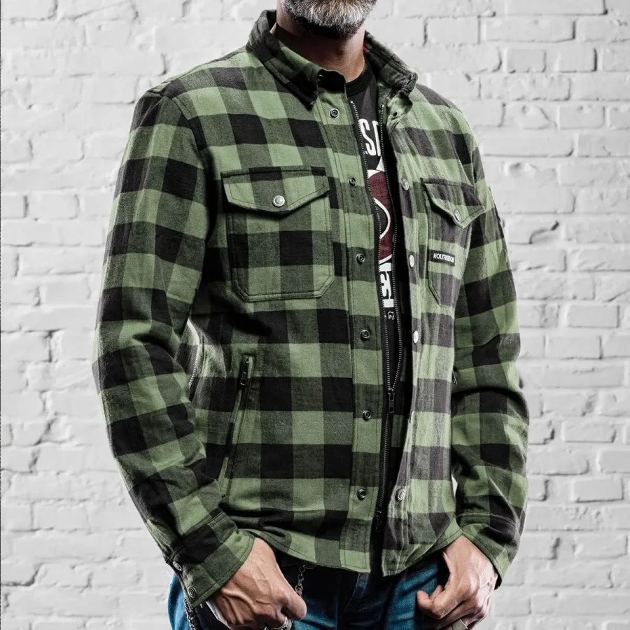 JACKET LUMBERJACK GREEN