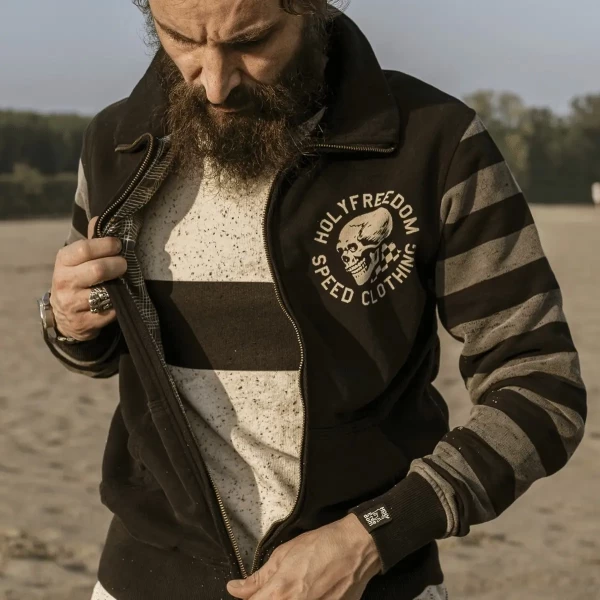 FELPA FULLZIP - SKULL